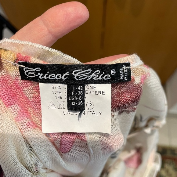 Tricot Chic double layer floral dress - Picture 6 of 9